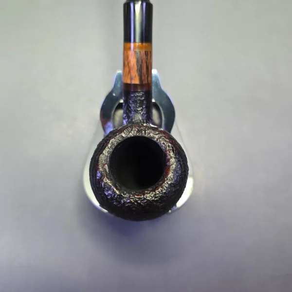 Stanwell (c.1980s) Zebrano 30 Sandblasted Peewit Estate Briar Pipe, Danish Estates - Image 6
