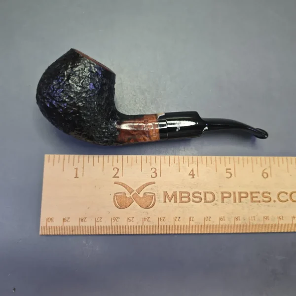 Nording Partially Rusticated Apple Estate Briar Pipe, Unsmoked - Image 11