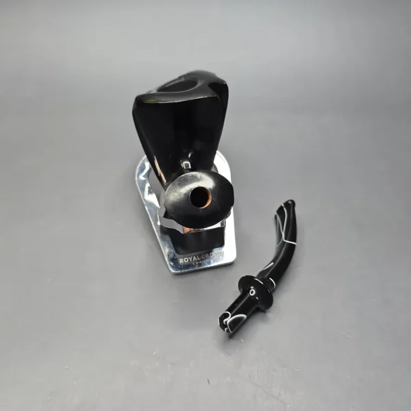 Nording Black Smooth Freehand Estate Briar Pipe, Unsmoked - Image 13