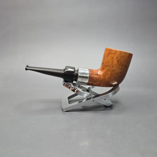 Peterson 1999 Antique Collection 1903 Smooth Dublin w/ Silver Estate Briar Pipe, Irish Estates - Image 4