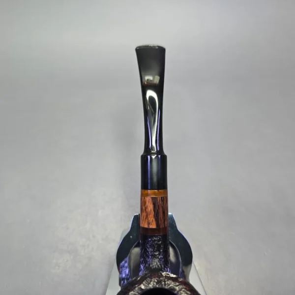Stanwell (c.1980s) Zebrano 30 Sandblasted Peewit Estate Briar Pipe, Danish Estates - Image 7
