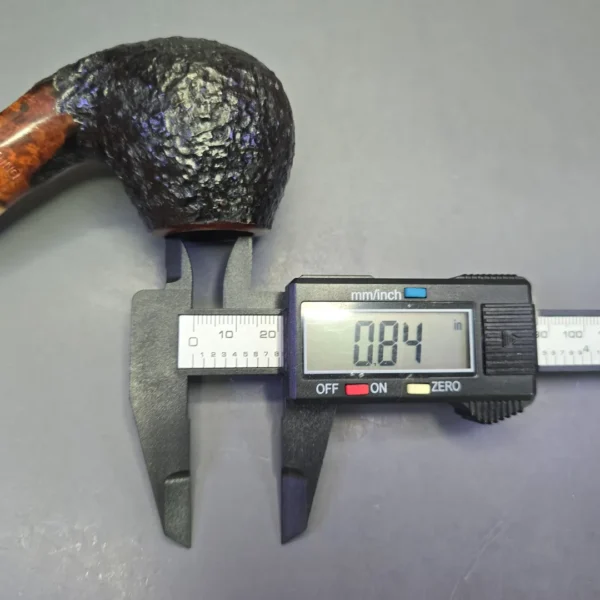 Nording Partially Rusticated Apple Estate Briar Pipe, Unsmoked - Image 12
