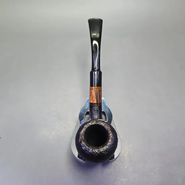 Stanwell (c.1980s) Zebrano 30 Sandblasted Peewit Estate Briar Pipe, Danish Estates - Image 8
