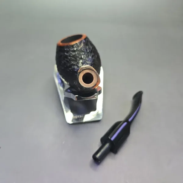 Nording Partially Rusticated Apple Estate Briar Pipe, Unsmoked - Image 13