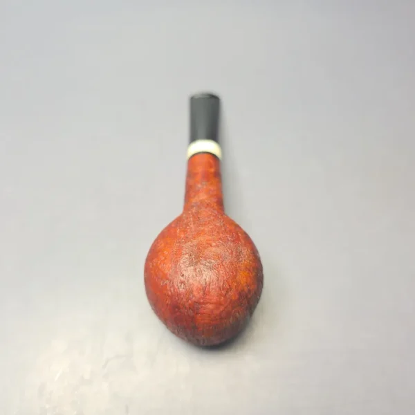 Emiliano Contrast Sandblasted Prince w/ Giraffe Bone Handmade Briar Pipe, New - Image 9