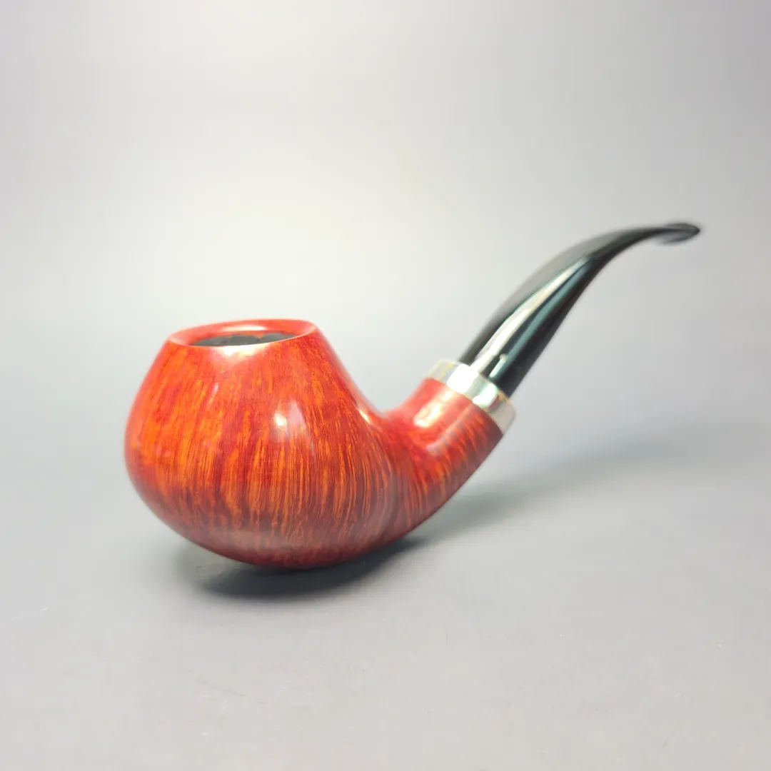 Poul Winslow B Grade Smooth Brandy w/ Silver Estate Briar Pipe, Unsmoked - Image 2