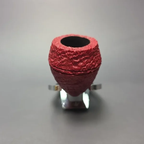Ashton 2017 Claret LX Sandblasted Bulldog Estate Briar Pipe, Unsmoked - Image 3