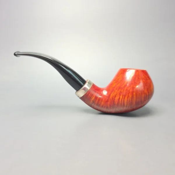 Poul Winslow B Grade Smooth Brandy w/ Silver Estate Briar Pipe, Unsmoked - Image 4