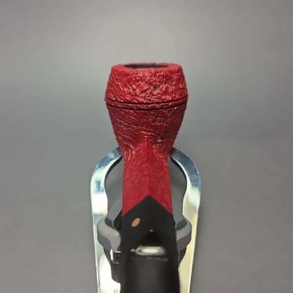 Ashton 2017 Claret LX Sandblasted Bulldog Estate Briar Pipe, Unsmoked - Image 6