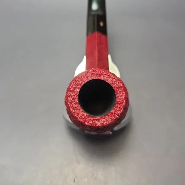 Ashton 2017 Claret LX Sandblasted Bulldog Estate Briar Pipe, Unsmoked - Image 7