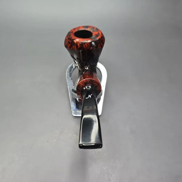 Nording Moss Partially Rusticated Freehand Estate Briar Pipe, Unsmoked - Image 5