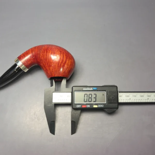 Poul Winslow B Grade Smooth Brandy w/ Silver Estate Briar Pipe, Unsmoked - Image 12