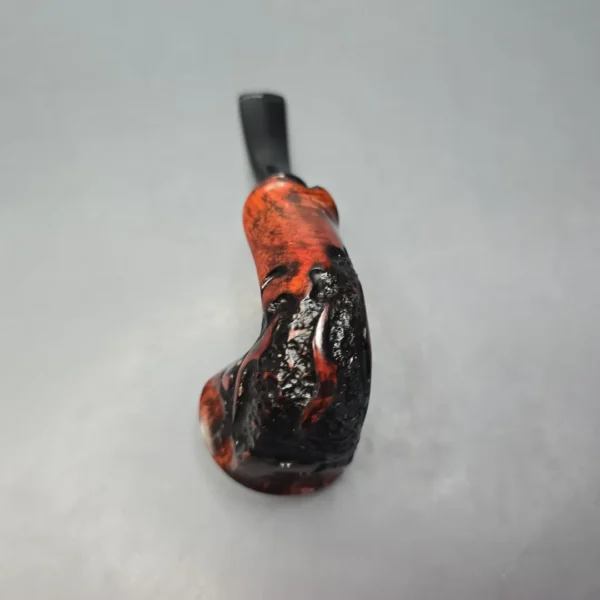 Nording Moss Partially Rusticated Freehand Estate Briar Pipe, Unsmoked - Image 9