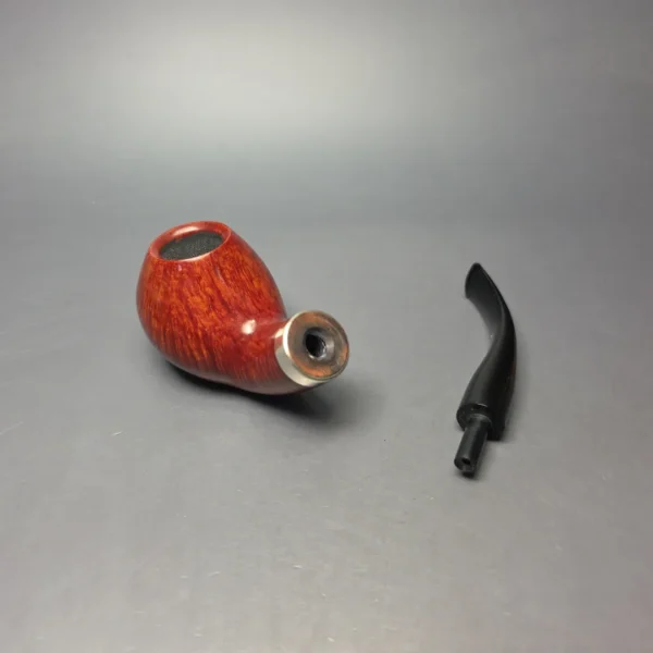 Poul Winslow B Grade Smooth Brandy w/ Silver Estate Briar Pipe, Unsmoked - Image 13