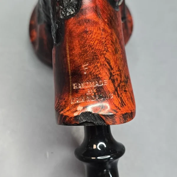 Nording Moss Partially Rusticated Freehand Estate Briar Pipe, Unsmoked - Image 10