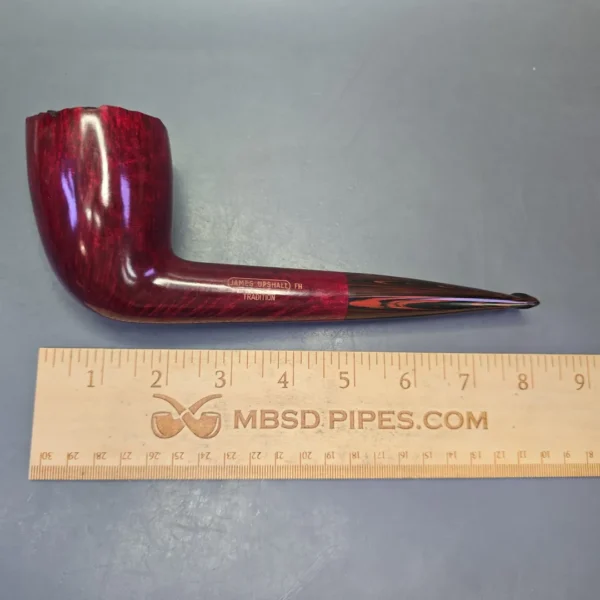 James Upshall Empire Series Tradition Smooth Magnum Dublin w/ Cumberland Estate Briar Pipe, Unsmoked - Image 12