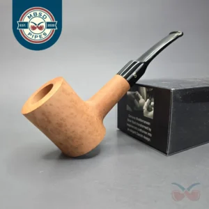 Stanwell Authentic Natural Smooth Poker Estate Briar Pipe, Unsmoked, 9mm