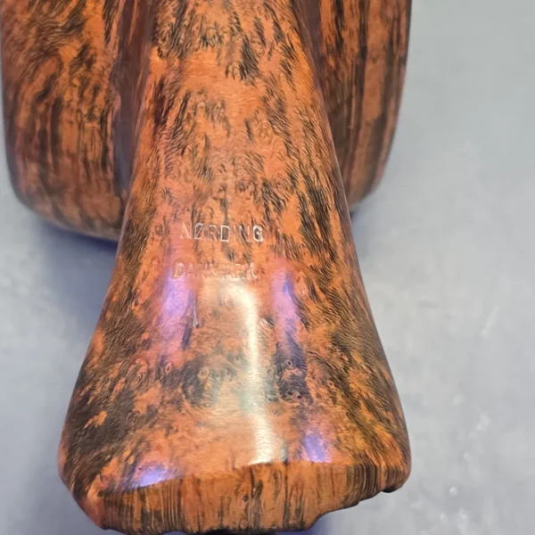 Nording (c. 1960s) Smooth Freehand Panel Sitter Estate Briar Pipe, Danish Estates - Image 9