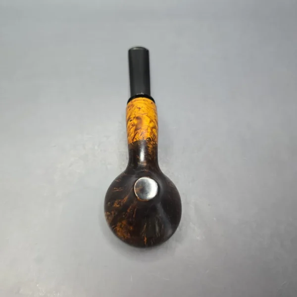 Sebastian Heck Smooth Fig w/ Masur Birch Handmade Briar Pipe, New - Image 9