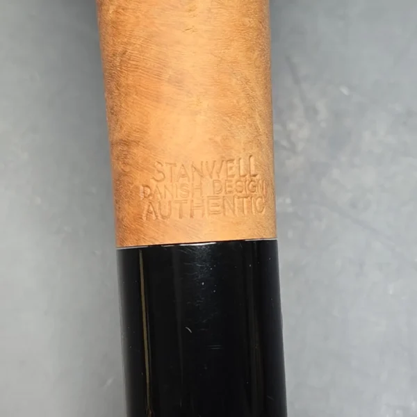 Stanwell Authentic Natural Smooth Poker Estate Briar Pipe, Unsmoked, 9mm - Image 10