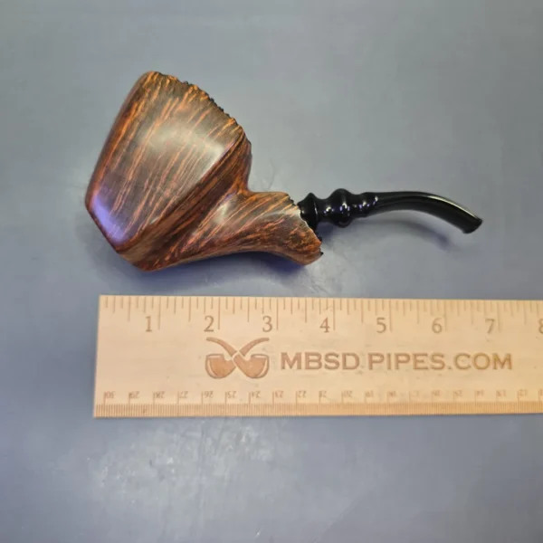 Nording (c. 1960s) Smooth Freehand Panel Sitter Estate Briar Pipe, Danish Estates - Image 10