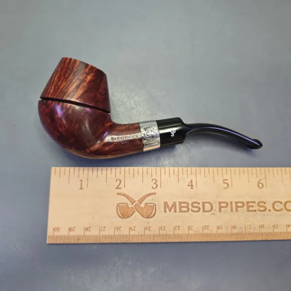 Peterson 2010 St Patrick's Day B32 Smooth Rhodesian Estate Briar Pipe - Image 11
