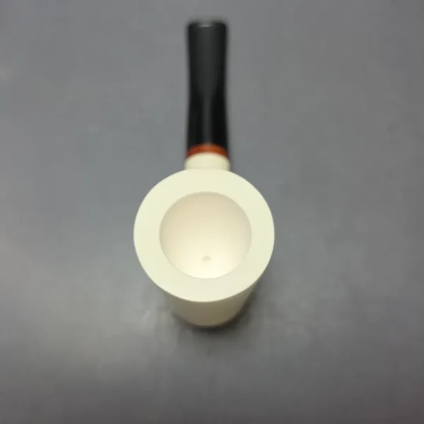 MBSD Meerschaum Deluxe Smooth Poker Block Meerschaum, Pipe Briar-Mortise, New - Image 5