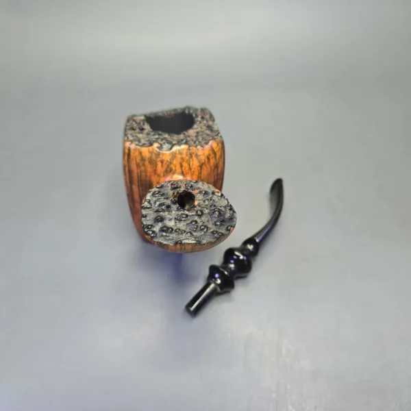 Nording (c. 1960s) Smooth Freehand Panel Sitter Estate Briar Pipe, Danish Estates - Image 12