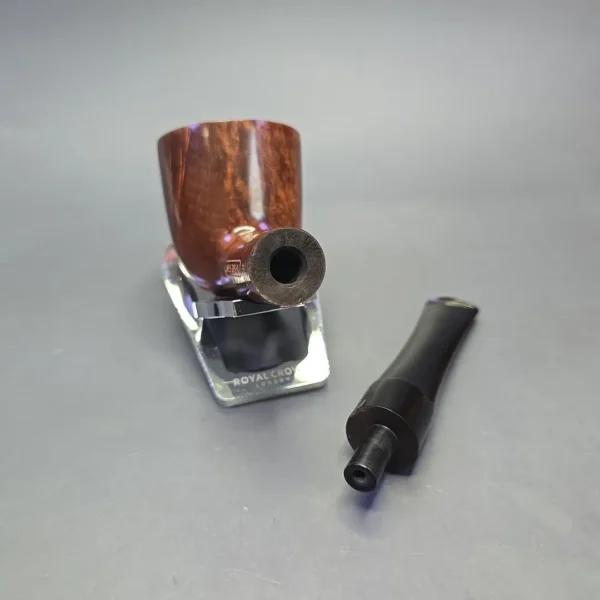 James Upshall P Grade Group 6 Smooth Dublin Estate Briar Pipe, Unsmoked - Image 12