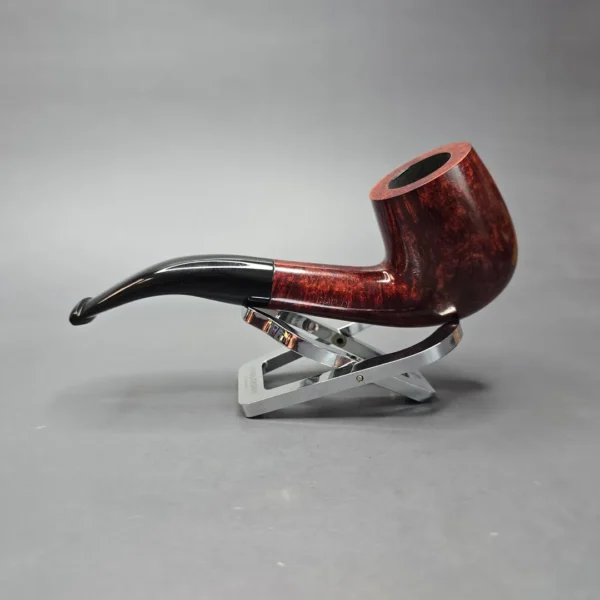 Rattray's Marlin 2 Smooth Bent Billiard Estate Briar Pipe, Unsmoked, 9mm - Image 4