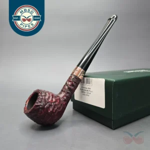 Peterson 2025 Christmas Pipe 85 Rusticated Prince Estate Briar Pipe, Unsmoked