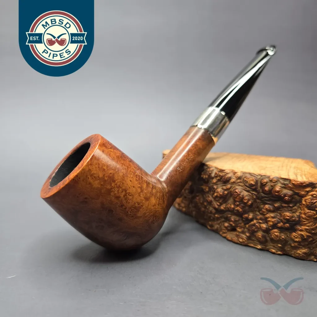 Peterson (Pre-Republic; c.1940s) Shamrock 107 Smooth Billiard with Nickel (Estate)