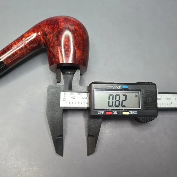 Rattray's Marlin 2 Smooth Bent Billiard Estate Briar Pipe, Unsmoked, 9mm - Image 14
