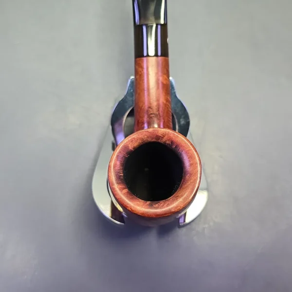 Charatan's Make Belvedere 318DC Smooth Bent Billiard Estate Briar Pipe, English Estates - Image 6
