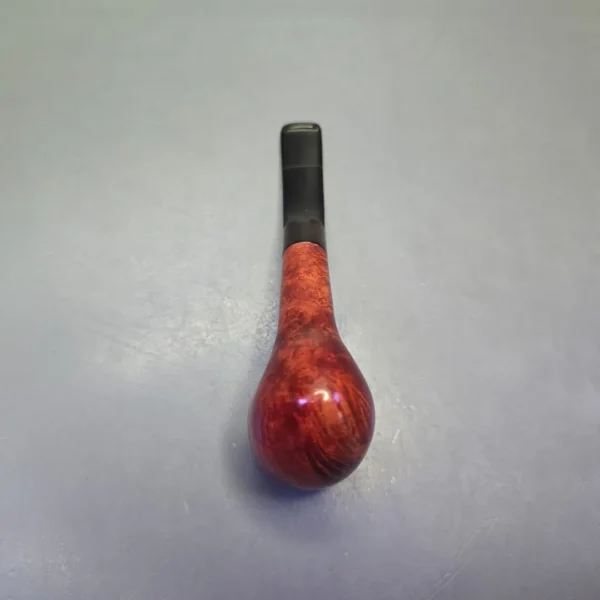 Charatan's Make Belvedere 318DC Smooth Bent Billiard Estate Briar Pipe, English Estates - Image 9