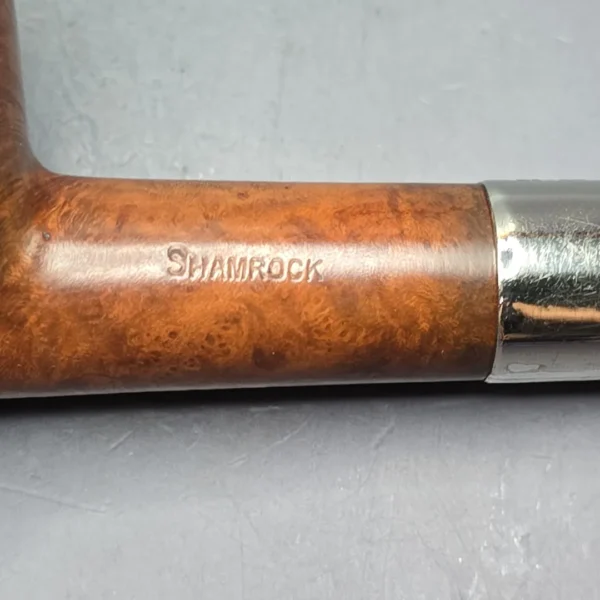Peterson (Pre-Republic; c.1940s) Shamrock 107 Smooth Billiard with Nickel (Estate) - Image 10