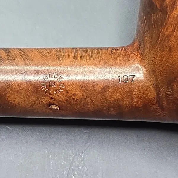 Peterson (Pre-Republic; c.1940s) Shamrock 107 Smooth Billiard with Nickel (Estate) - Image 11