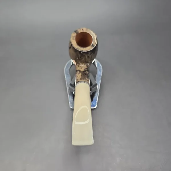 Chacom Atlas Taupe 43 Smooth Bent Billiard Estate Briar Pipe, Unsmoked - Image 5
