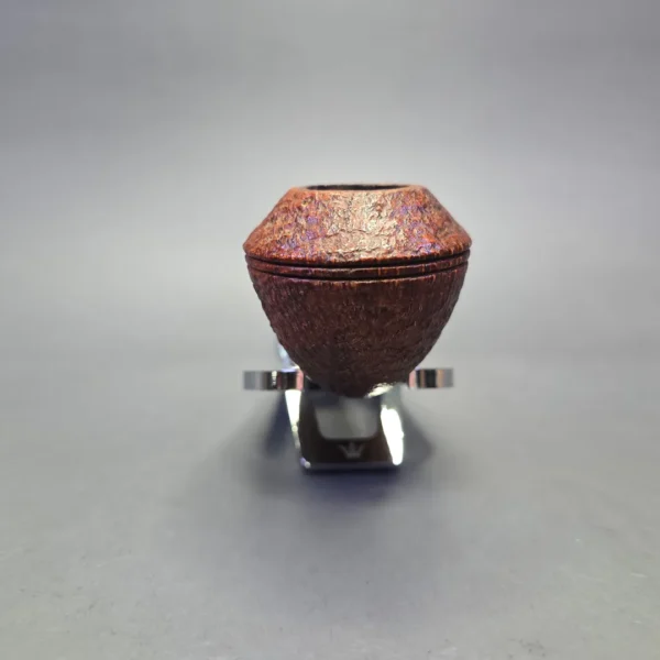 Scott Thile 2015 OP2 Sandblasted Bulldog Estate Briar Pipe, American Estates - Image 3