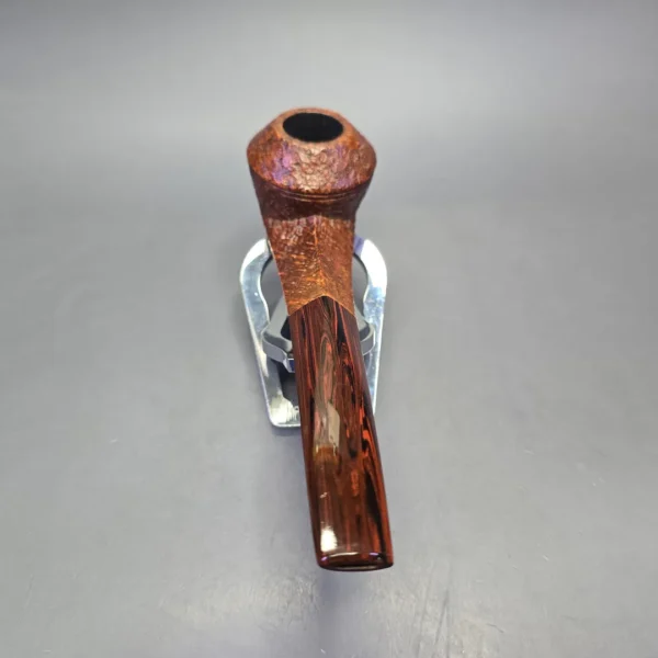 Scott Thile 2015 OP2 Sandblasted Bulldog Estate Briar Pipe, American Estates - Image 5