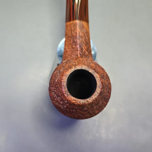 Scott Thile 2015 OP2 Sandblasted Bulldog Estate Briar Pipe, American Estates - Image 6