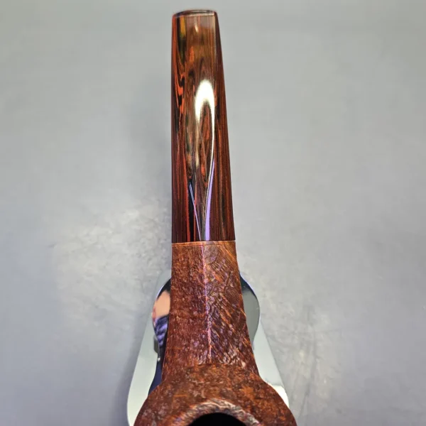 Scott Thile 2015 OP2 Sandblasted Bulldog Estate Briar Pipe, American Estates - Image 7