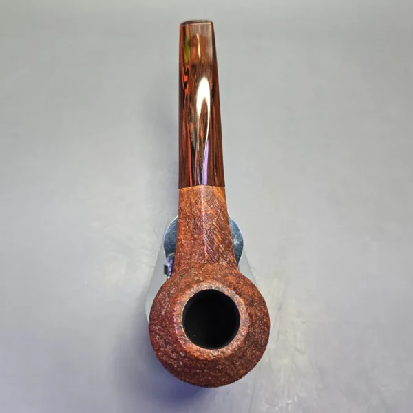 Scott Thile 2015 OP2 Sandblasted Bulldog Estate Briar Pipe, American Estates - Image 8