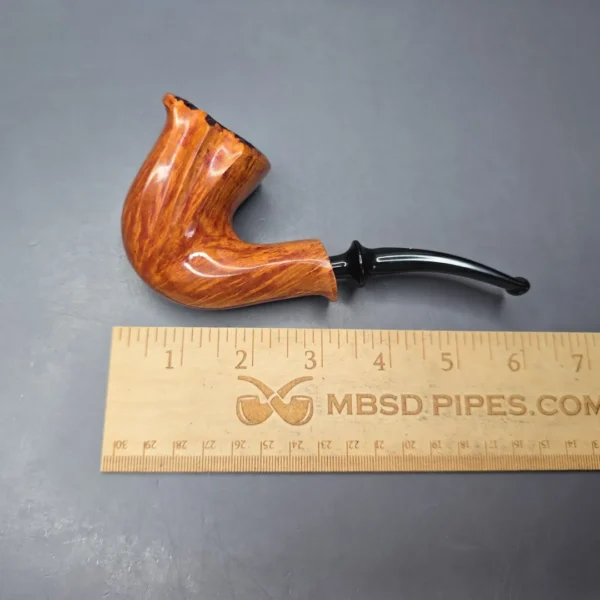 Nording Rye 1 Smooth Freehand Estate Briar Pipe, Unsmoked - Image 12