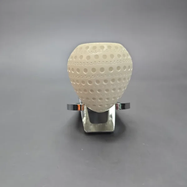 MBSD Meerschaum Silver Lattice Acorn Reverse Calabash Block Meerschaum Pipe, New - Image 4