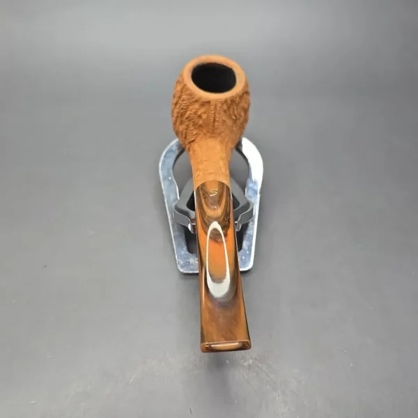 Savinelli Noce 626 Natural Rusticated Apple Estate Briar Pipe, Unsmoked, 6mm - Image 5