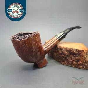 James Upshall P Grade EXL Smooth Footed Dublin Estate Briar Pipe, Unsmoked
