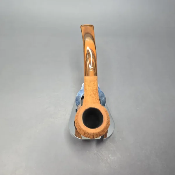 Savinelli Noce 626 Natural Rusticated Apple Estate Briar Pipe, Unsmoked, 6mm - Image 9