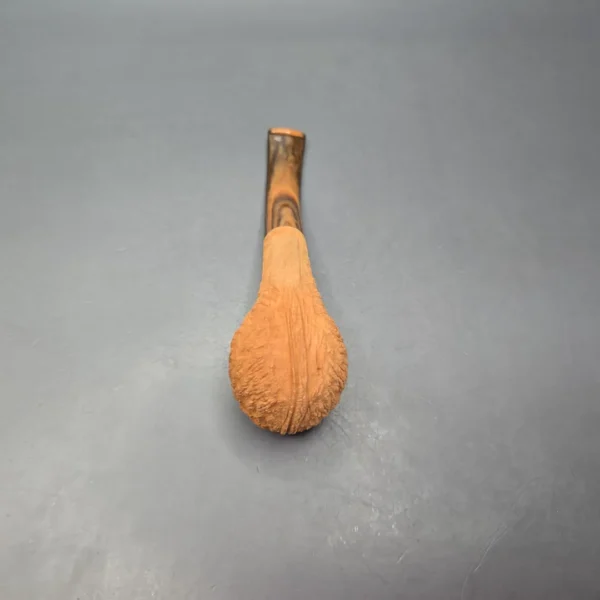 Savinelli Noce 626 Natural Rusticated Apple Estate Briar Pipe, Unsmoked, 6mm - Image 10