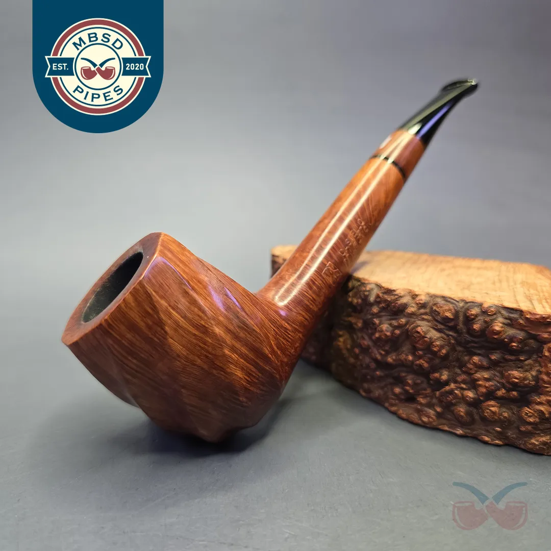 Castello 2001 Collection 54 KK Smooth Liverpool Estate Briar Pipe, Italian Estates
